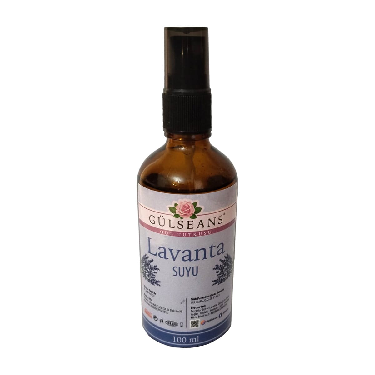 🌿 Lavanta Suyu 100 ml - %100 Doğal Ferahlık ve Huzur